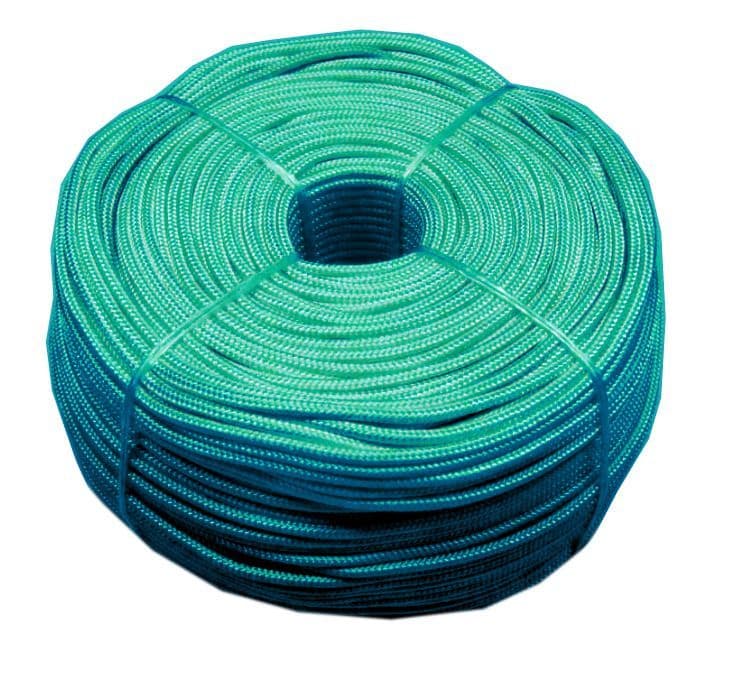 220m Coil Green Polypropylene Danline Rope