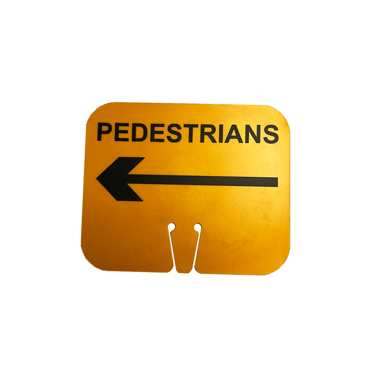 Pedestrians Sign Cone Clip On Board – AP Lifting Gear Co Ltd T/A PGS ...