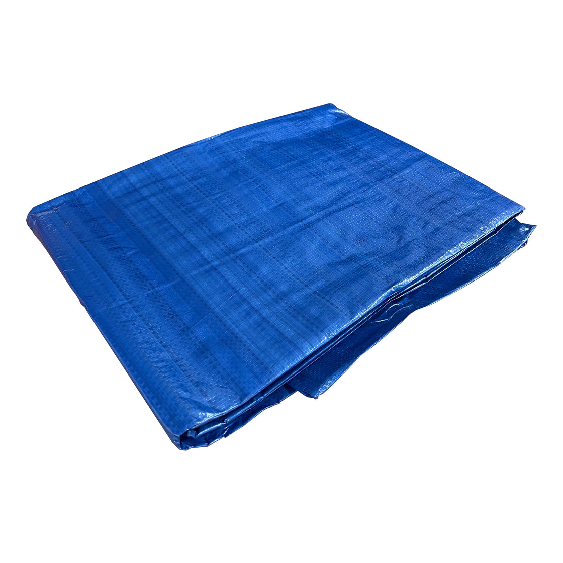 Blue Poly Tarpaulin Lightweight Polyethylene Ground Sheet